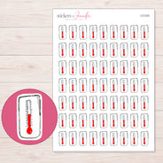 I-21333 planner sticker sheet with enlarged sticker detail