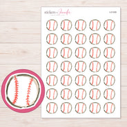 I-21339 planner sticker sheet with enlarged sticker detail