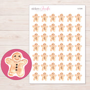 I-21340 planner sticker sheet with enlarged sticker detail