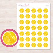 I-21348 planner sticker sheet with enlarged sticker detail