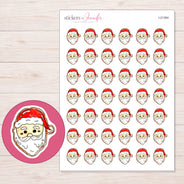 I-21364 planner sticker sheet with enlarged sticker detail