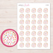 I-21368 planner sticker sheet with enlarged sticker detail