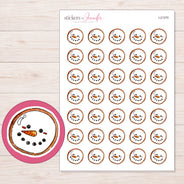 I-21370 planner sticker sheet with enlarged sticker detail