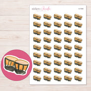 I-21384 planner sticker sheet with enlarged sticker detail