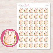 I-21421 planner sticker sheet with enlarged sticker detail