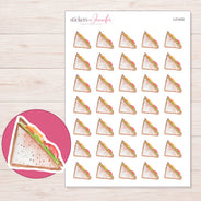 I-21433 planner sticker sheet with enlarged sticker detail
