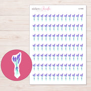 I-21465 planner sticker sheet with enlarged sticker detail