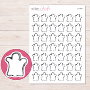 I-21481 planner sticker sheet with enlarged sticker detail