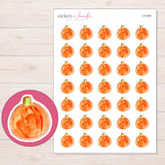 I-21484 planner sticker sheet with enlarged sticker detail