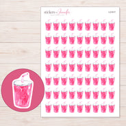 I-21517 planner sticker sheet with enlarged sticker detail