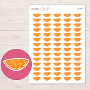 I-21530 planner sticker sheet with enlarged sticker detail