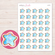 I-21571 planner sticker sheet with enlarged sticker detail