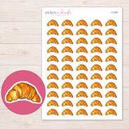 I-21587 planner sticker sheet with enlarged sticker detail