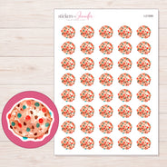 I-21589 planner sticker sheet with enlarged sticker detail