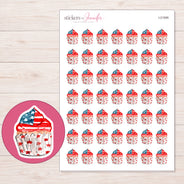 I-21595 planner sticker sheet with enlarged sticker detail