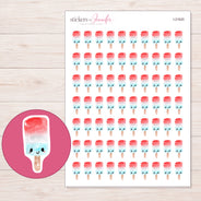 I-21620 planner sticker sheet with enlarged sticker detail