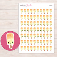 I-21623 planner sticker sheet with enlarged sticker detail