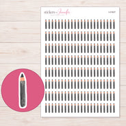 I-21627 planner sticker sheet with enlarged sticker detail