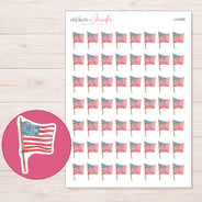 I-21628 planner sticker sheet with enlarged sticker detail