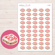 I-21689 planner sticker sheet with enlarged sticker detail