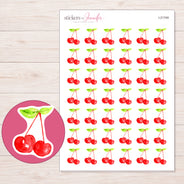 I-21749 planner sticker sheet with enlarged sticker detail