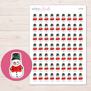 I-21751 planner sticker sheet with enlarged sticker detail