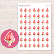 I-21752 planner sticker sheet with enlarged sticker detail