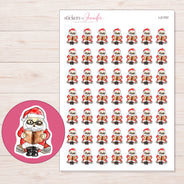 I-21757 planner sticker sheet with enlarged sticker detail