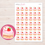 I-21773 planner sticker sheet with enlarged sticker detail