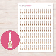 I-21796 planner sticker sheet with enlarged sticker detail