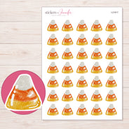 I-21817 planner sticker sheet with enlarged sticker detail