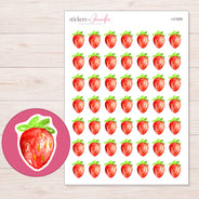 I-21839 planner sticker sheet with enlarged sticker detail