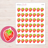 I-21842 planner sticker sheet with enlarged sticker detail