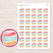 I-21863 planner sticker sheet with enlarged sticker detail