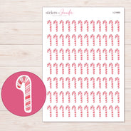 I-21869 planner sticker sheet with enlarged sticker detail