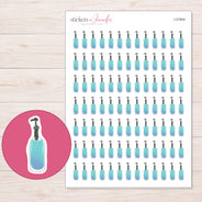 I-21904 planner sticker sheet with enlarged sticker detail