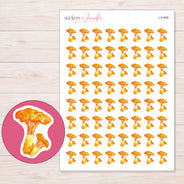 I-21905 planner sticker sheet with enlarged sticker detail