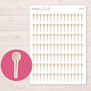 I-21912 planner sticker sheet with enlarged sticker detail