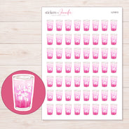 I-21913 planner sticker sheet with enlarged sticker detail