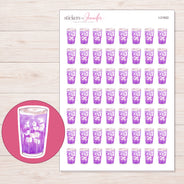 I-21922 planner sticker sheet with enlarged sticker detail