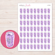 I-21934 planner sticker sheet with enlarged sticker detail