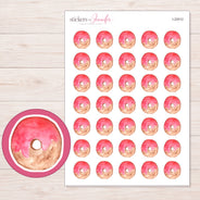 I-22012 planner sticker sheet with enlarged sticker detail
