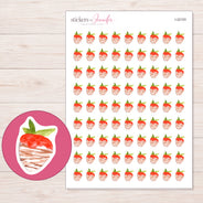 I-22103 planner sticker sheet with enlarged sticker detail