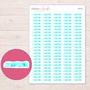 I-22118 planner sticker sheet with enlarged sticker detail