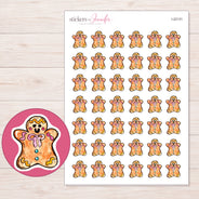 I-22131 planner sticker sheet with enlarged sticker detail