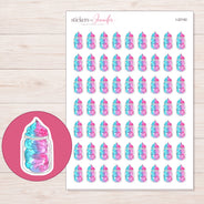 I-22142 planner sticker sheet with enlarged sticker detail