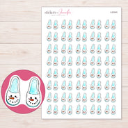 I-22245 planner sticker sheet with enlarged sticker detail