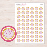 I-22273 planner sticker sheet with enlarged sticker detail