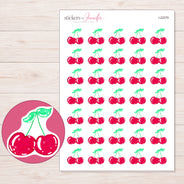 I-22279 planner sticker sheet with enlarged sticker detail