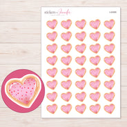 I-22285 planner sticker sheet with enlarged sticker detail